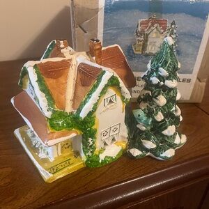 Department 56 Original Snow Village Gabled Cottage Intro date 1976 Retired 1979